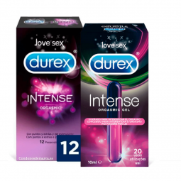 Durex intense duo stimulation orgasmic gel condones