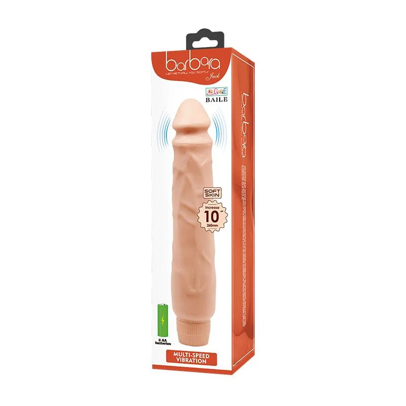 Barbara Consolador Vibrador 25,5cm