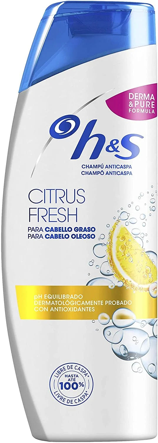 Champô H&amp;S Citrus Fresh 90ml