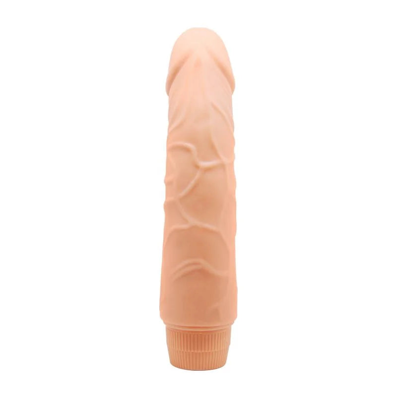 Vibrador em forma de pénis realista e natural