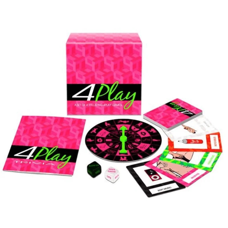 Set de Juegos Eróticos 4PLAY