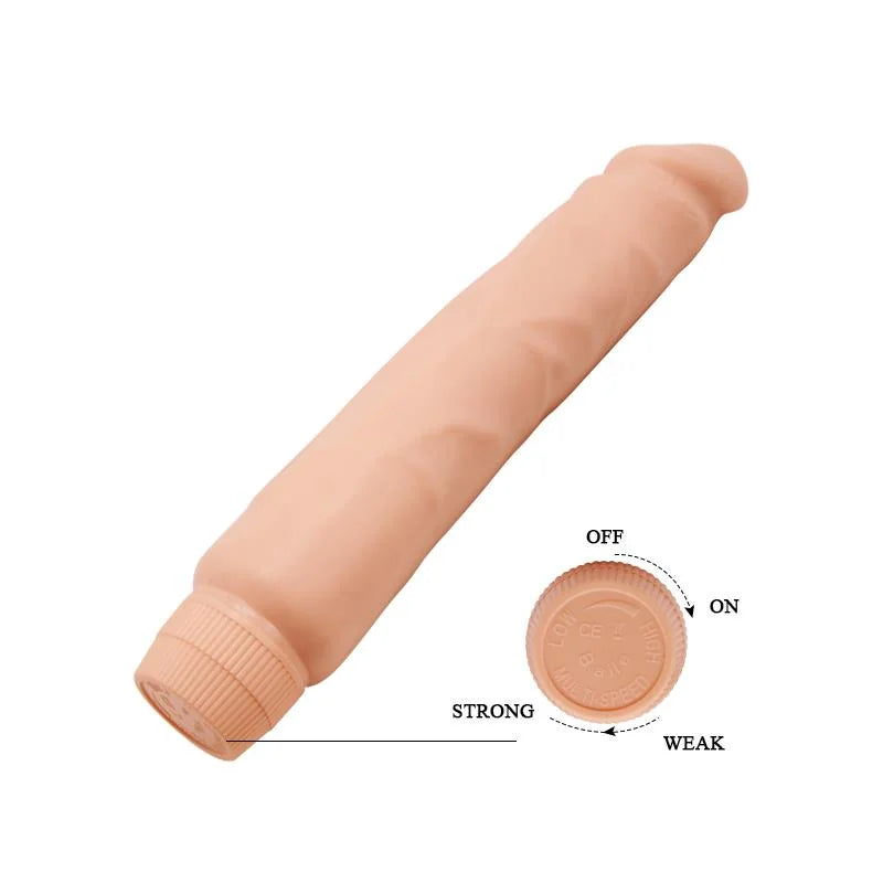 Barbara Consolador Vibrador 25,5cm