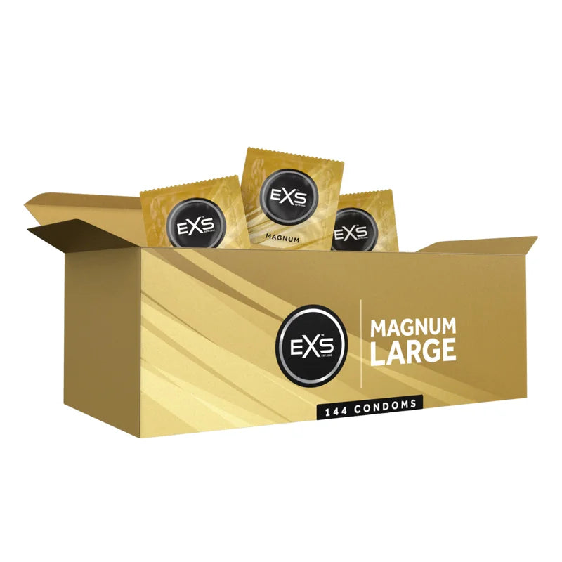Preservativos Exs Magnum Large XL com 100 unidades