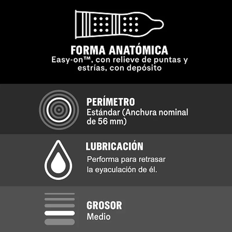 Durex Mutual Clímax 12 condones