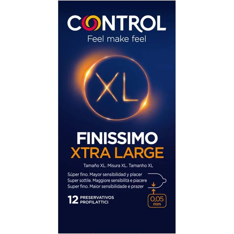 Control Finissimo Xtra Large 12 condones