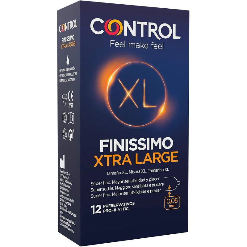Control Finissimo Xtra Large 12 condones