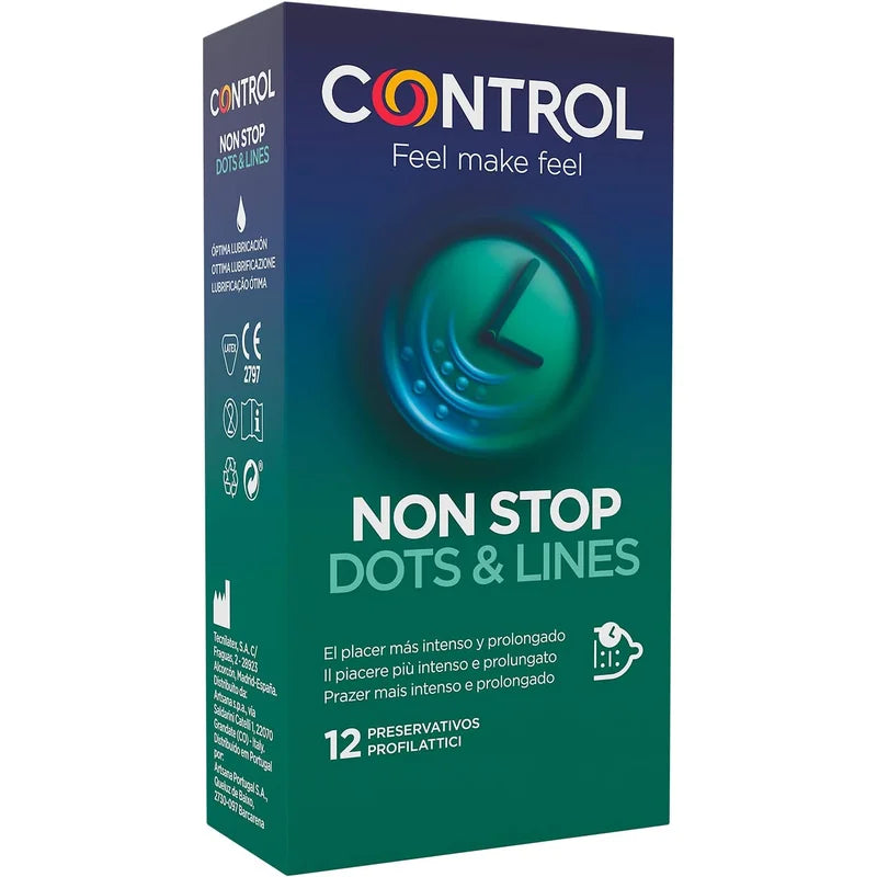 Control Non Stop Dots & Lines 12 unidades