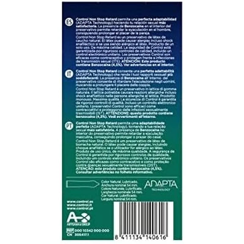 Control Non Stop Retard 12 condones
