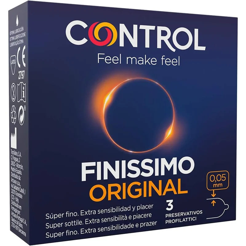 Control Finissimo Adapta 3 condones