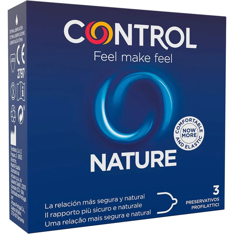Control Nature Adapta 3 condones