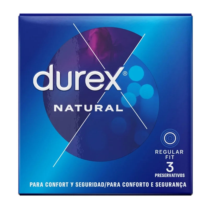 Durex Natural 3 condones