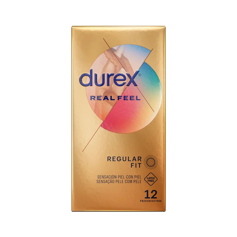 Préservatifs Durex Real Feel, paquet de 12