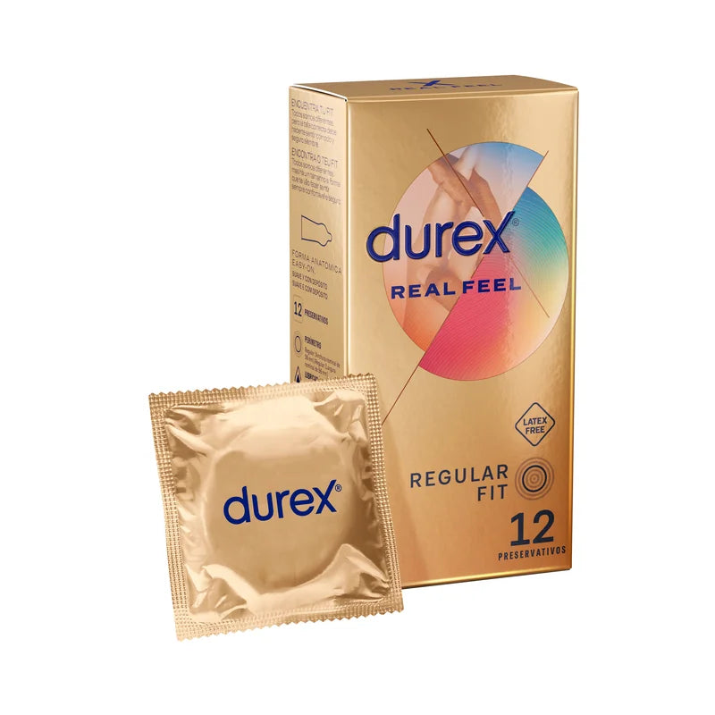 Préservatifs Durex Real Feel, paquet de 12