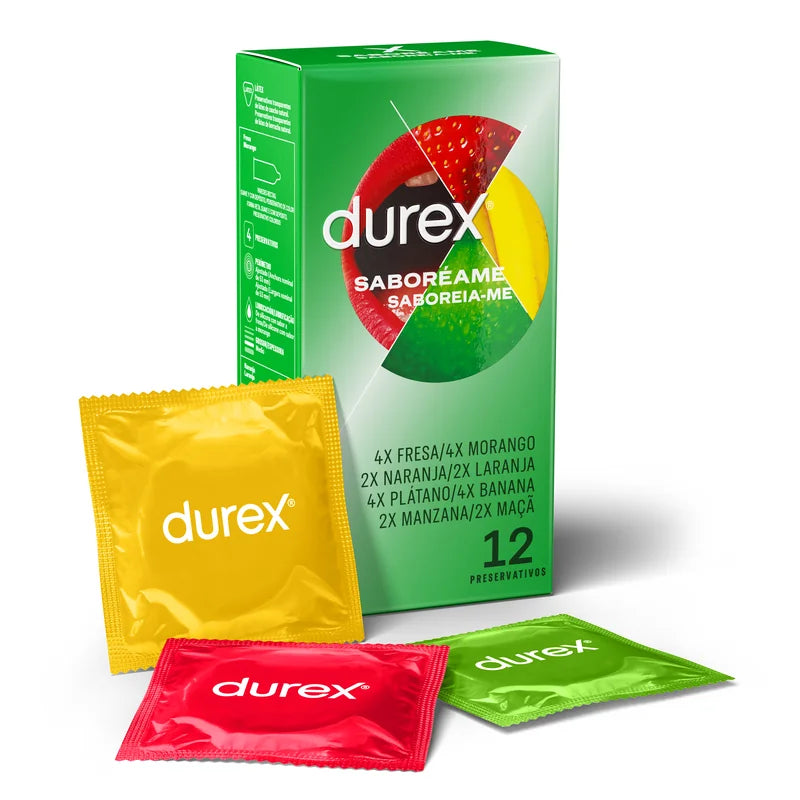 Os preservativos Durex Saboream 144