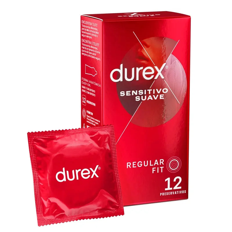 Durex Sensitivo Suave 12 condones