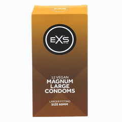 Préservatifs Exs Magnum Large XL, paquet de 12
