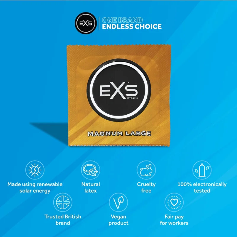 Exs Magnum Large XL 12 preservativos