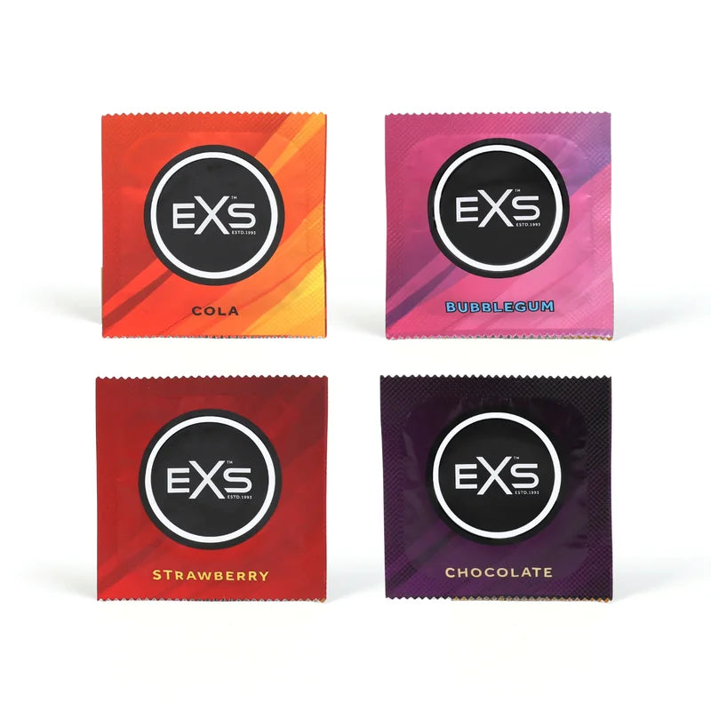 Exs Flavoured Sabores 144 preservativos