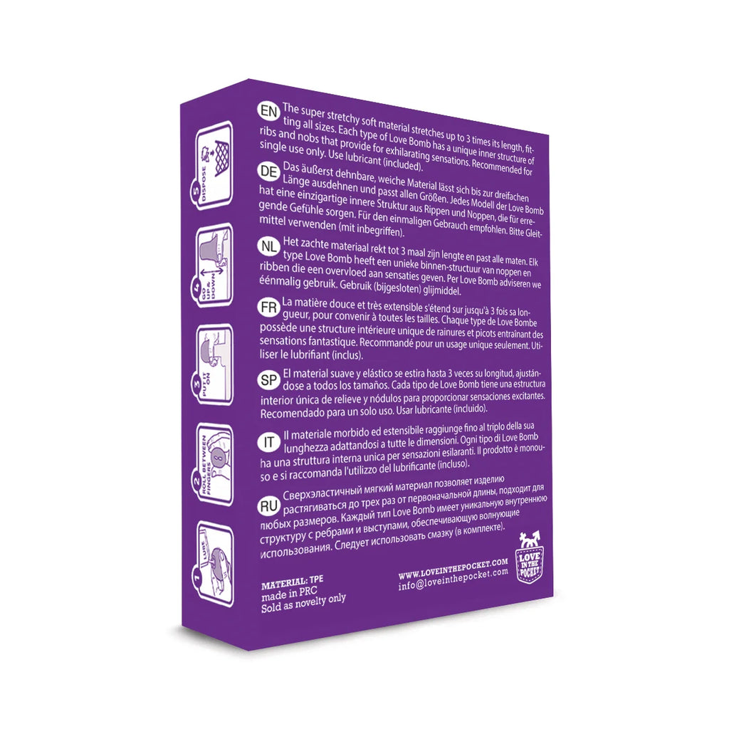 Love Bomb Jade - Huevo Masturbador