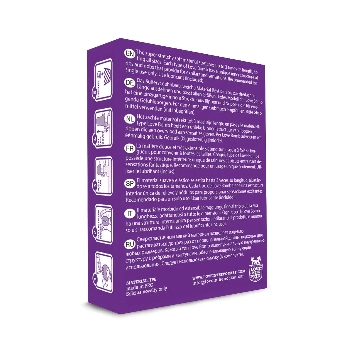 Love Bomb Jenn - Huevo Masturbador