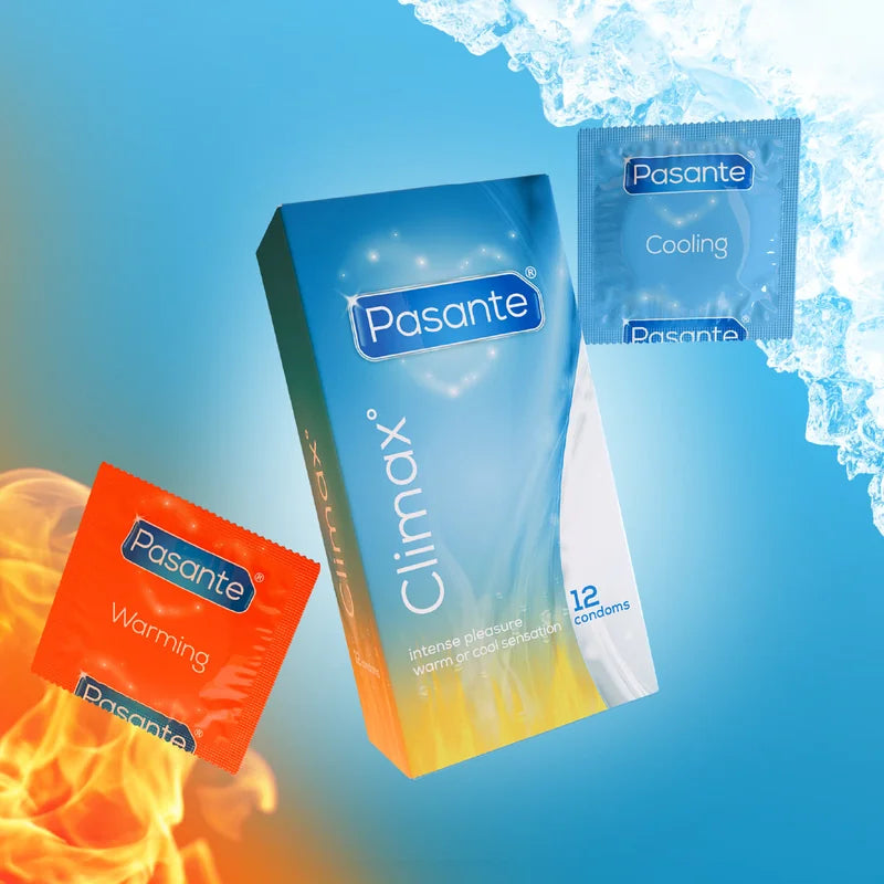 Pasante Climax / Calor y Frescor 12 condones