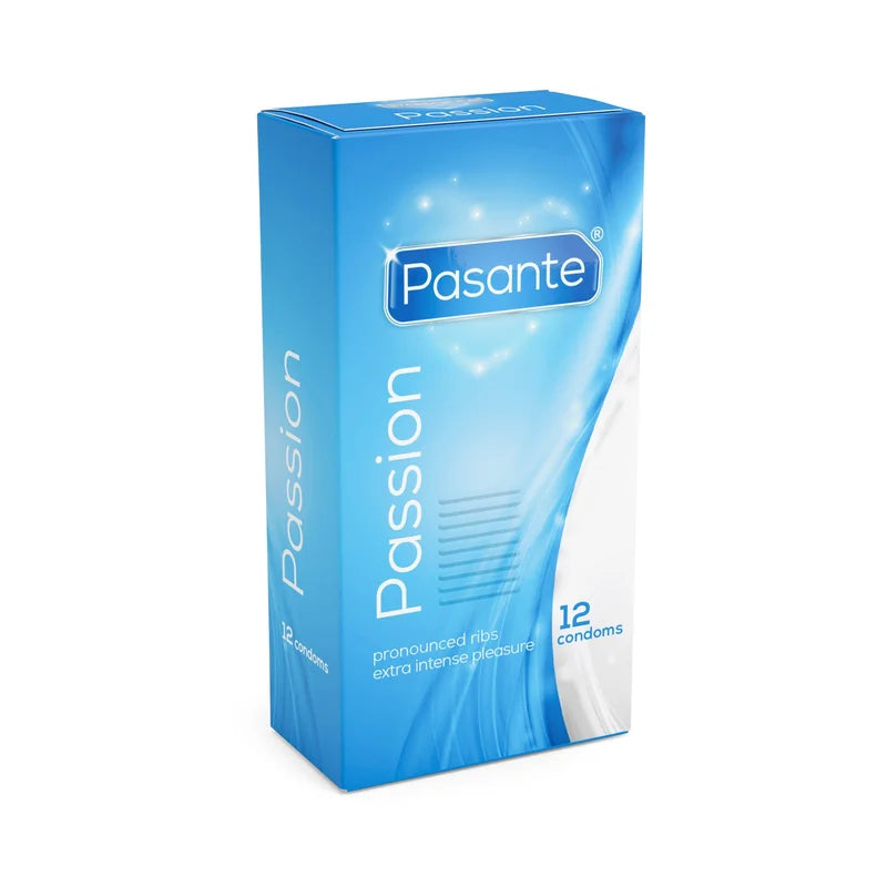 Pasante Passion / Estriados 12 condones