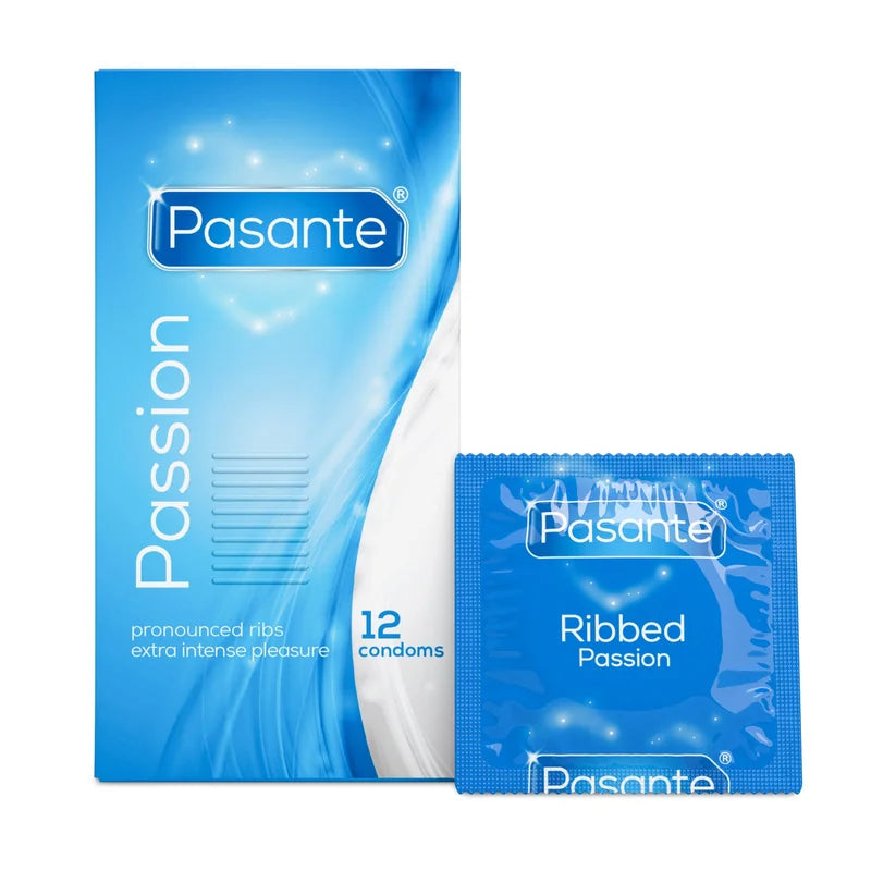 Pasante Passion / Estriados 12 condones