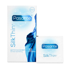Pasante Silk Thin / El más fino 12 condones