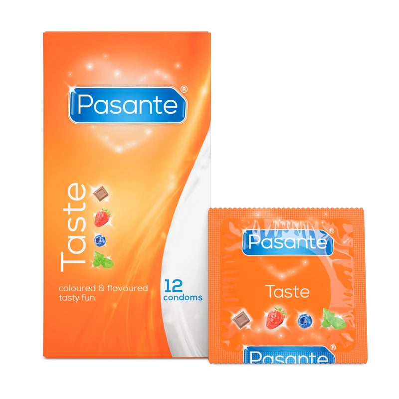 Pasante Taste / Sabores 12 condones
