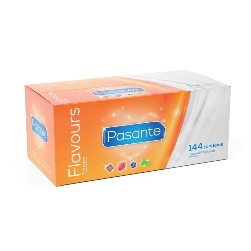 Pasante Taste / Sabores 144 condones