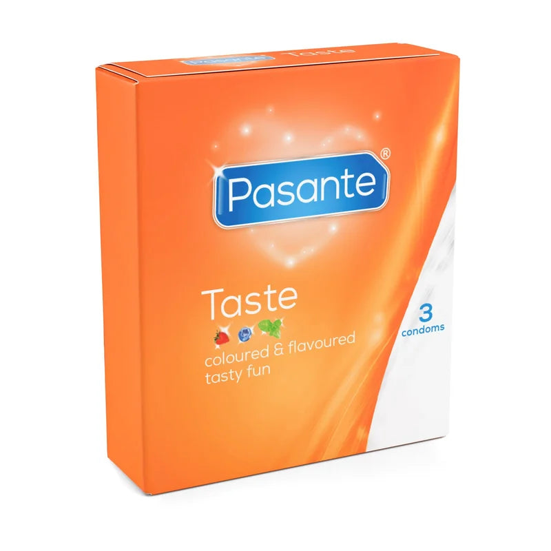 Pasante Taste / Sabores 3 condones