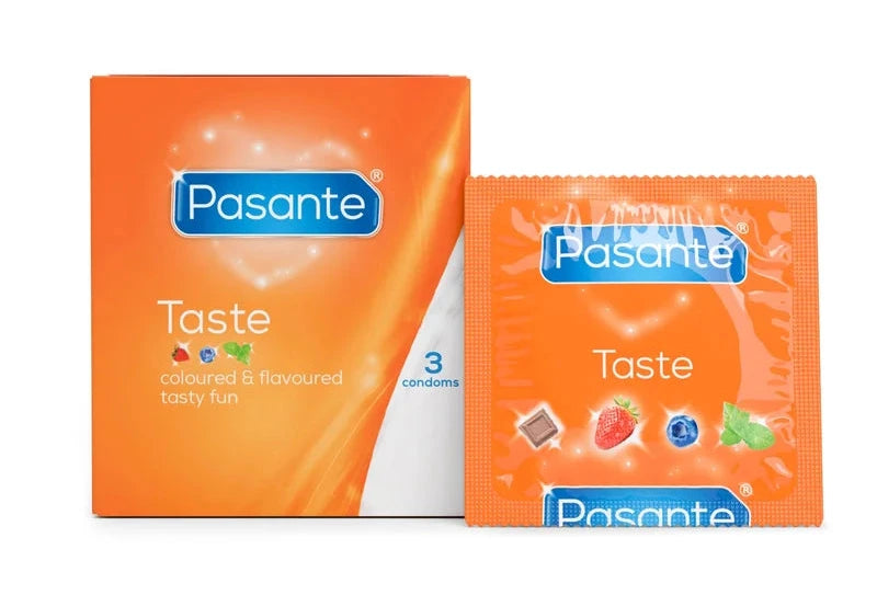 Pasante Taste / Sabores 3 condones