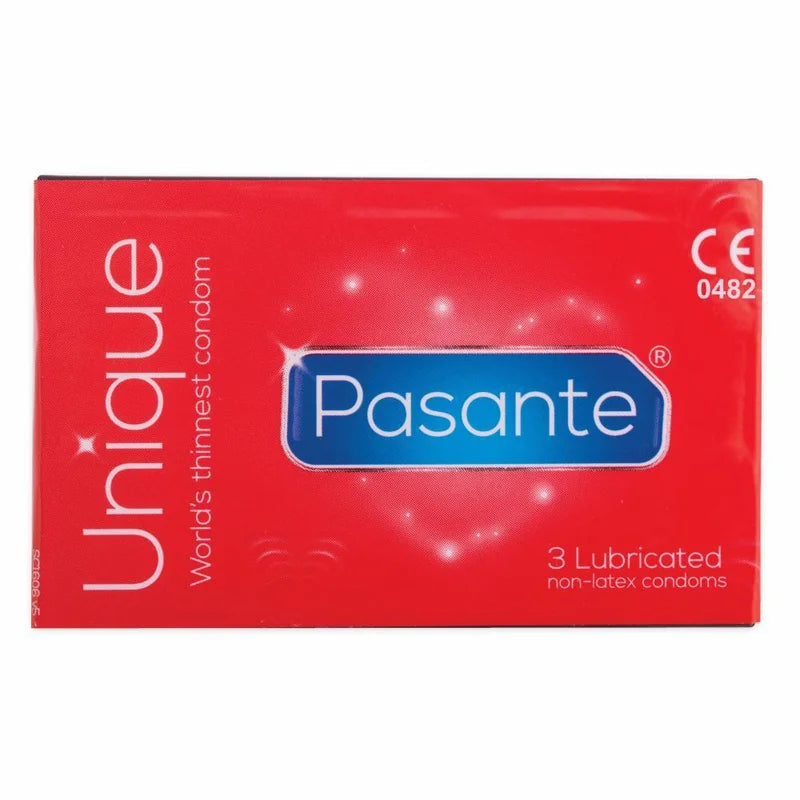 Pasante Unique Sin Látex 3 condones
