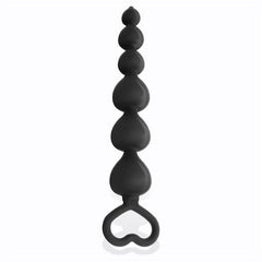 PLUG ANAL CLYDE BOLAS SILICONA NEGRO