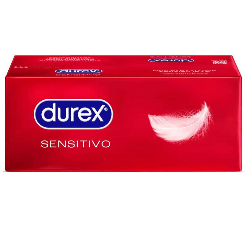 Durex Sensitivo Suave 144 preservativos