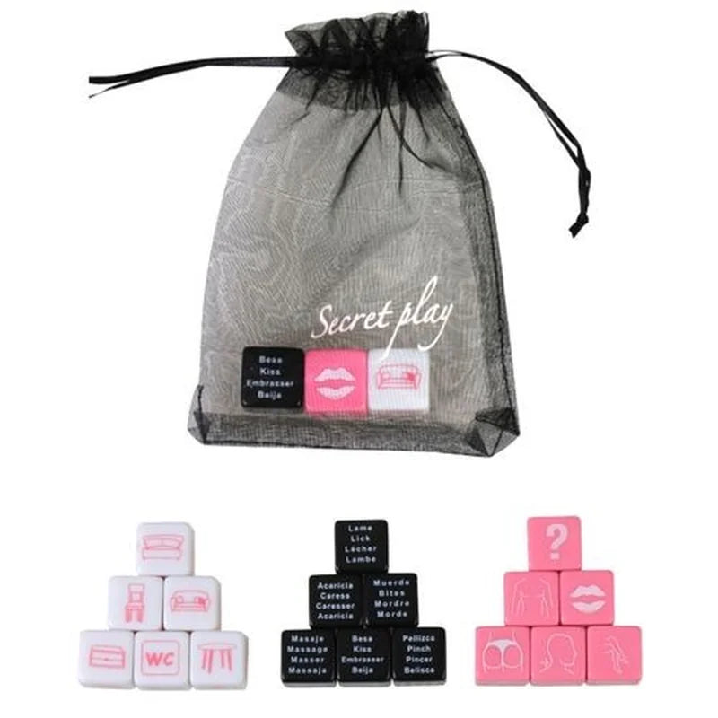 Juego 3 Dados Eróticos