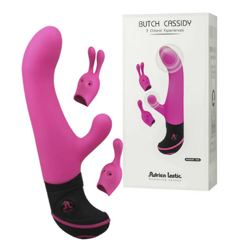 Vibrador de silicone em forma de coelho Adrien Lastic Butch Cassidy
