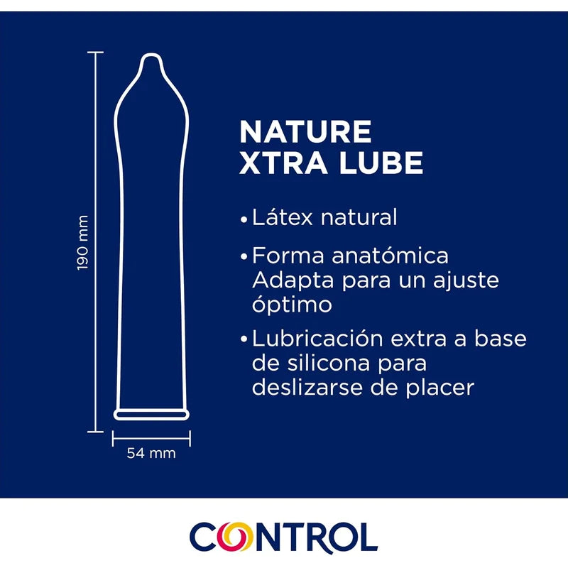 Control Nature Xtra Lube 12 condones