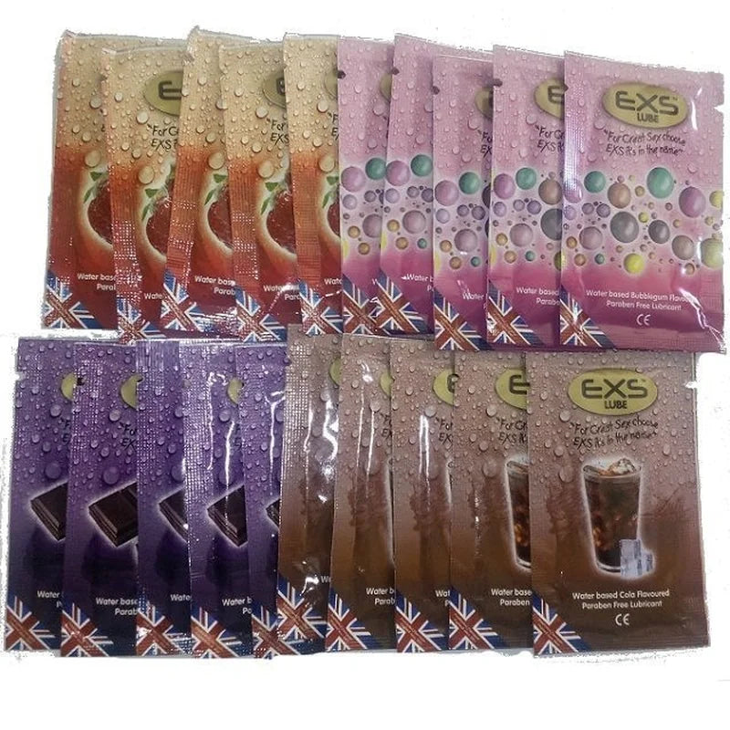 Surtido Exs Gel Lubricante Monodosis Sabores 5ml