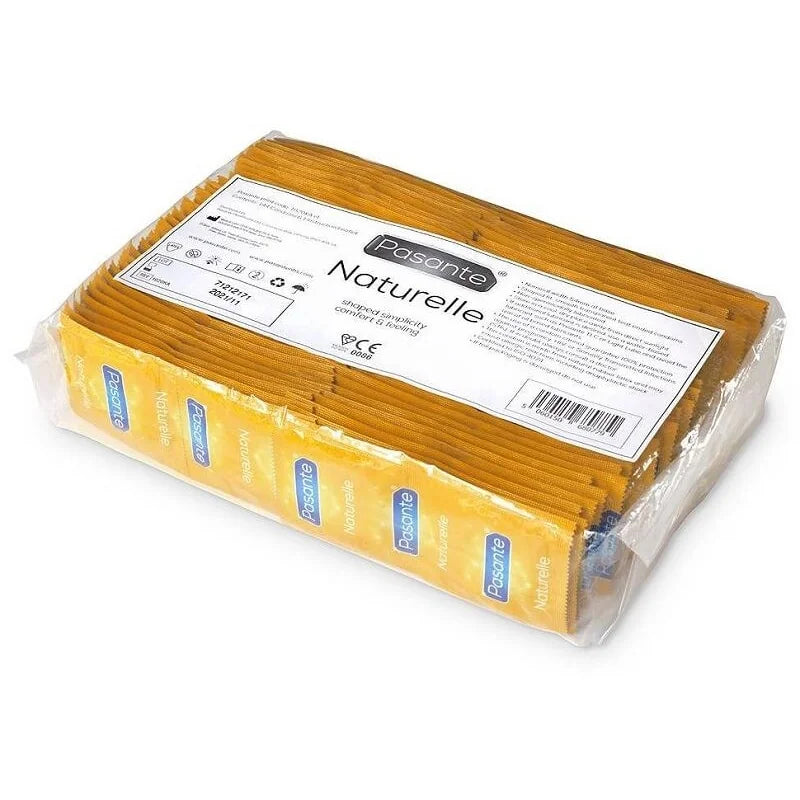 Pasante Naturelle Anatómicos en bolsa de 144 condones