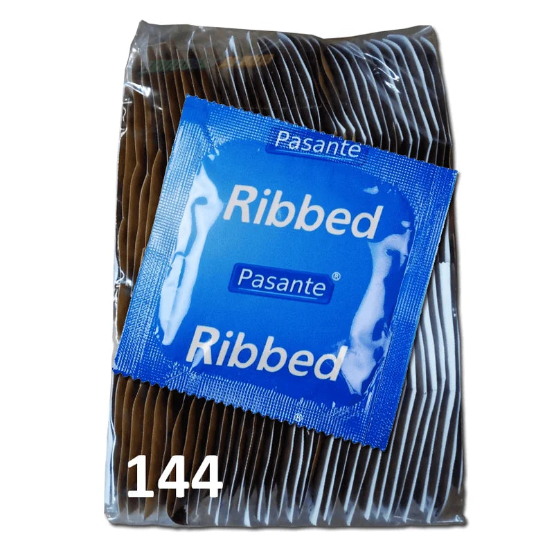 Pasante Passion Estriados 144 condones
