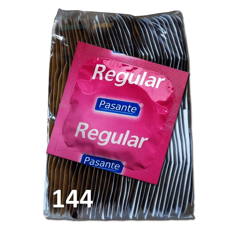 Préservatifs Regular Natural Intern dans un sachet de 144 préservatifs