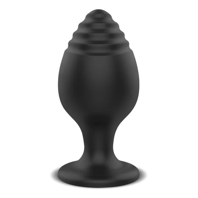 PLUG ANAL STEPS SILICONA TALLA S NEGRO