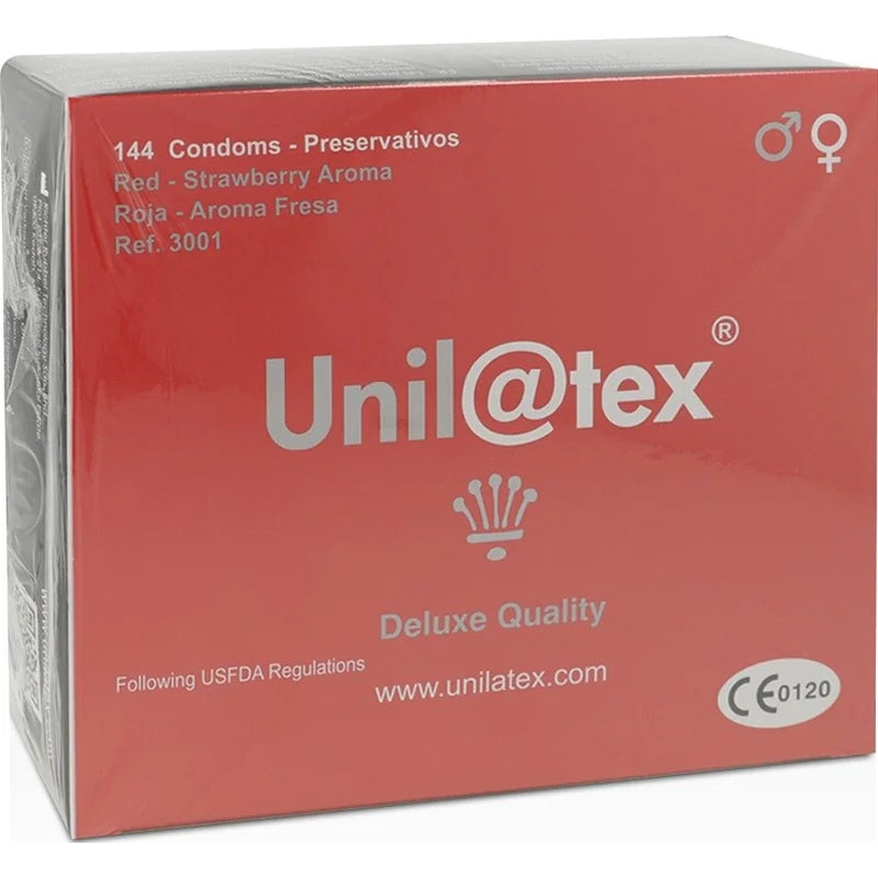 Unilatex Fresa 144 unidades